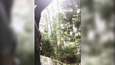 JERKING In A PUBLIC PARK