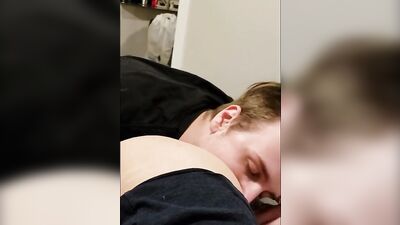 Twink Sucks & Fucks Thick Dick Bareback