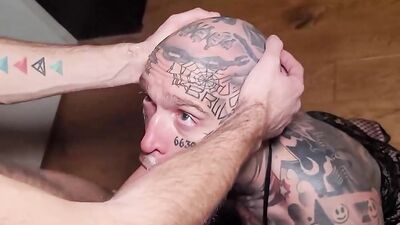 BAREBACKTHATHOLE Bearded Tom Wolffur Barebacks Inked BRLN