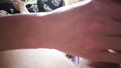 Step-son fucked hot with a big dick and ate cum!