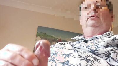 ROCK HARD COCK AND LOTS OF CUM