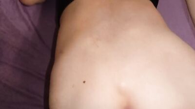 A young stepson develops his beautiful smooth hole with daddy's big dick!