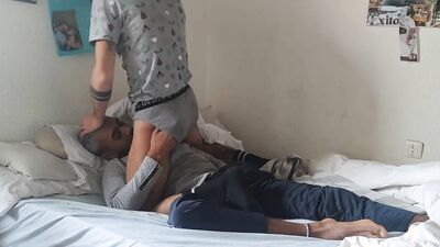 Bareback. Jhony fucks me hard with all his dick and fills me with his cum (PART.1)