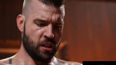 Jock Rails Straight Stud - Buck Richards, Zachary Minx - RagingStallion