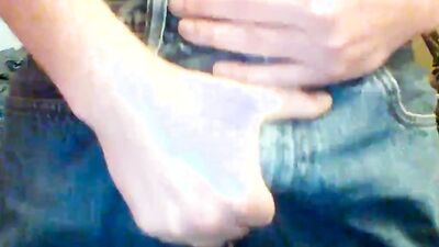 afternoon jack off session with cumshot and ass play