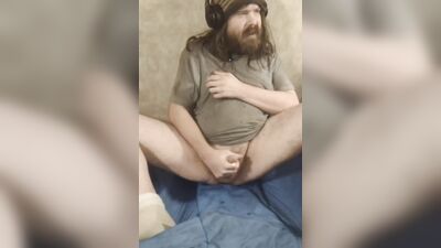 Masturbating and attempting some dirty talk