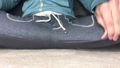 Buildup to a Long Strand of Precum