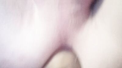 A young rider on daddy's dick without a condom!
