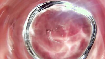 Glass butt plug inside look V2