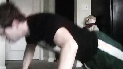 BTS of young Kain Lanning and Jayden Ellis before having sex