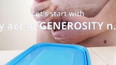 I am GENEROUS! I want to share my CUM with the world! (22 cumshots!)
