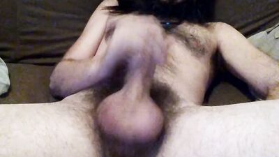 Jerk off fuck ass and cum