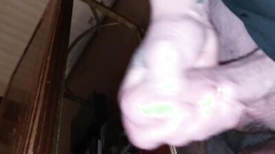 Super horny stroking dick & talking dirty with cumshot