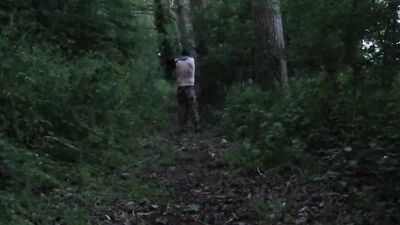 OUTDOOR HIKING WALK STRIP TO NAKED
