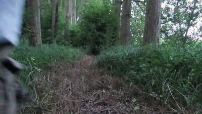 OUTDOOR HIKING WALK STRIP TO NAKED