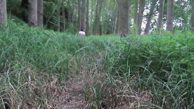 OUTDOOR HIKING WALK STRIP TO NAKED