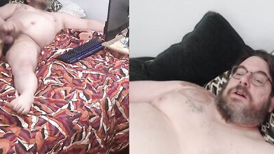 Lovethiccbeef on edibles and jacking with a sheaf until I cum