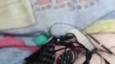 Beautiful electro stime cum toy today