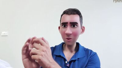 STEP GAY DAD - STRAIGHTEN OUT & BE A GOOD STUDENT OR YOU WILL END UP HERE IN DETENTION ! - DILF ????