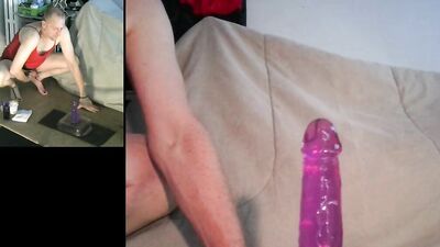Dildo riding craving a hard cock in my tight ass