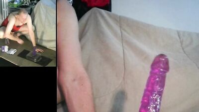 Dildo riding craving a hard cock in my tight ass