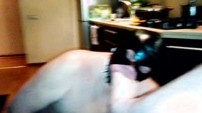 HARD BDSM session with an OLDER MAN - FOOTJOB, HARD SLAP and PISS