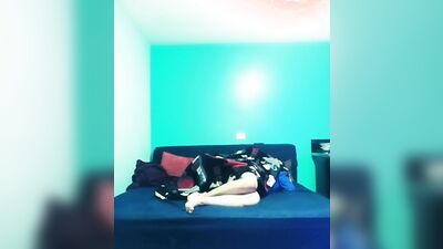 Two friends experiment together