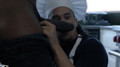 Noir Male - Sous-Chef Fantasizes About Fucking and pounding Armond
