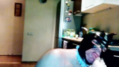 HARD BDSM session with an OLDER MAN - FOOTJOB, HARD SLAP and SPIT