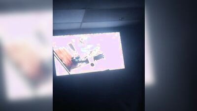 Two Hot Latino Guys Jacking Off In Front Of A Group Of Men In Adult Theater
