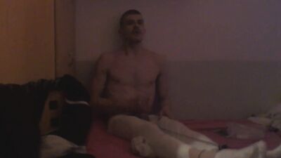 white legyns and white stocking and masturbate n bondage oral penis