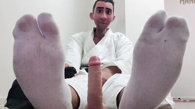 YES SENSEI! - NINJA SOCKS - WHAT IS OFF WHITE, FOUL SMELLING & DRIPPING IN SWEAT? CLICK TO FIND OUT!