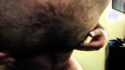 Nipple Orgasm, soaked my chair in cum