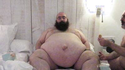 Writerhorny and Nanferplus71feed me doughnuts on a blissful morning.