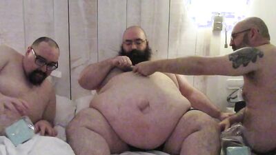 Writerhorny and Nanferplus71feed me doughnuts on a blissful morning.