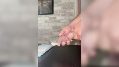 Making sperm ice with 14 massive loads