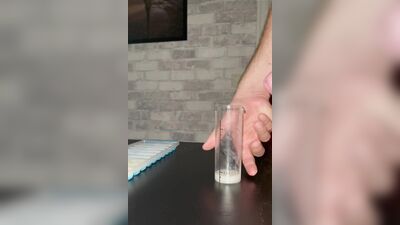 Making sperm ice with 14 massive loads