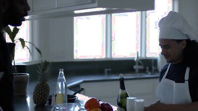 Noir Male - Armond The Chef Is Busy Cooking While His Sous-Chef Fantasizes About Fucking Him