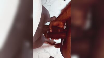 Ebony twink wants to be fucked in dark corner 3