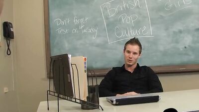 Adrian Layton seduces and fucked by teacher Tyler Andrews