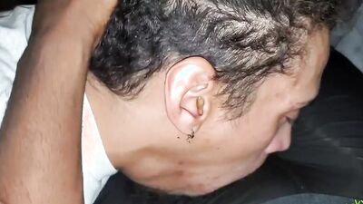 Teen Sucking Black Dick and Balls Trying to get me Hard!
