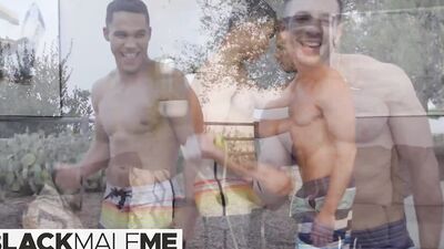 Blackmaleme - Manny & Murray Do Pre-Workout In The Park To Prepare For The Real Man Pussy Work Later