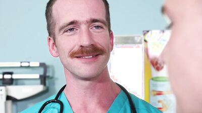 Doctor Stepdad Helps His Stepson's Dick By Getting Fucked
