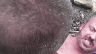 BAREBACKTHATHOLE Christian Matthews Breeds Bear Allen Fulton