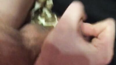 Young Twink splattered his daddy's Adidas with cum !
