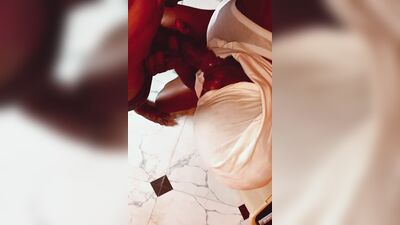 Ebony twink gets fucked in a dark room 2
