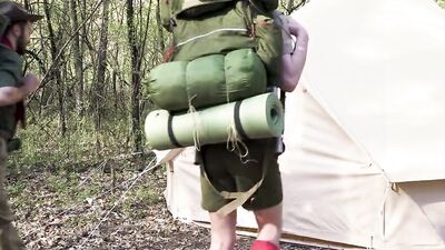 ScoutBoys - cute ScoutBoy fucked in forest tent by leader