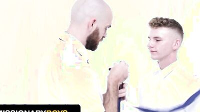 Missionary Boys - Naughty Young Twink Satisfies Dominative Priest And Takes His Cum Like A Pro