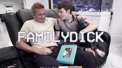 Hormonal Gets Pounded Raw By His Old Man