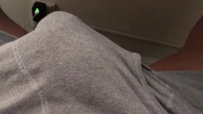 10 minutes of stroking in Boxer Briefs makes a thick creamy load